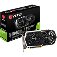 Carte graphique MSI GTX 1660 Ventus XS 6G OC 1660/6Go/HDMI/DP