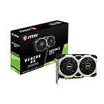 L''architecture Turing accessibleLa carte graphique MSI GTX 1660 Ventus XS OC est propulsée par l''architecture Turing, dernière génération en date de Nvidia. Sous cette dénomination, la carte intègre 1408 coeurs CUDA, 6 Go de mémoire GDDR5 sur un bus de 192 bits. Grâce à ces caractéristiques, la GT...