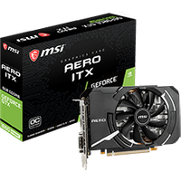 Carte graphique MSI GTX 1660 SUPER AERO ITX OC 1660S/6Go/DVI/HDMI/DP