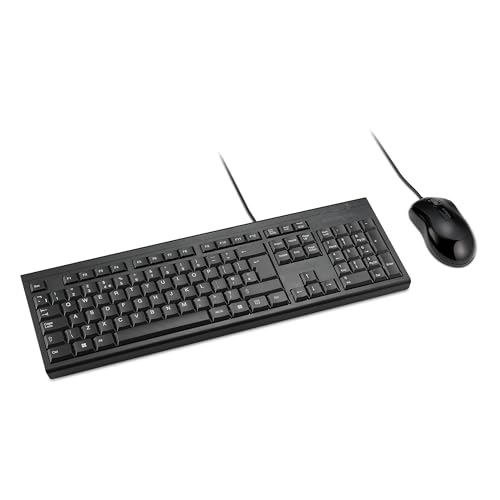 Clavier filaire USB-A et souris ambidextre avec connexions plug-and-play. Compatible avec Windows et macOS. Idéal pour les dactylographes, les touches tactiles réactives améliorent la précision et la vitesse de frappe et réduisent la fatigue pour une expérience de frappe plus agréable. Conforme à la méthode MIL-STD810H 504.3 - Contamination par des fluides avec des désinfectants sans dégradation. L'ensemble est composé de 59 de plastique recyclé post-consommation (PCR)* - et livré dans un emballage certifié par le Forest Stewardship Council (FSC).* Ne comprend pas l'assemblage du circuit imprimé et les câbles. Profitez d'une tranquillité d'esprit en sachant que vous êtes couvert par Kensington avec une garantie limitée de 3 ans.