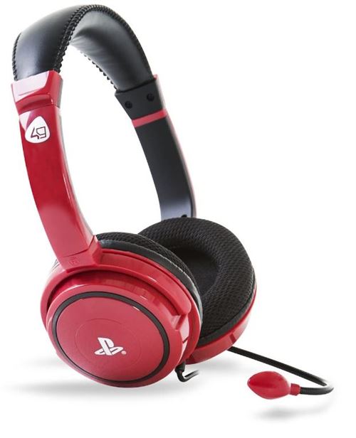 Fnac.com : Livraison gratuite dès 25 € d'achat. Micro casque Gaming stéréo 4Gamers Pro 4 40 Rouge pour PS4 Accessoire console de jeux. Pré commandez, achetez et vendez vos jeux vidéo, consoles PS3, Wii, Xbox360, 3DS, PS Vita et accessoires de jeux.