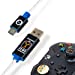 Câble micro USB de chargement rapide avec poignées pour le pouce Retour vers le futur Câble micro USB Câble de charge rapide de 1,5 m avec télécommande PS4 ou Xbox Retour vers le futur