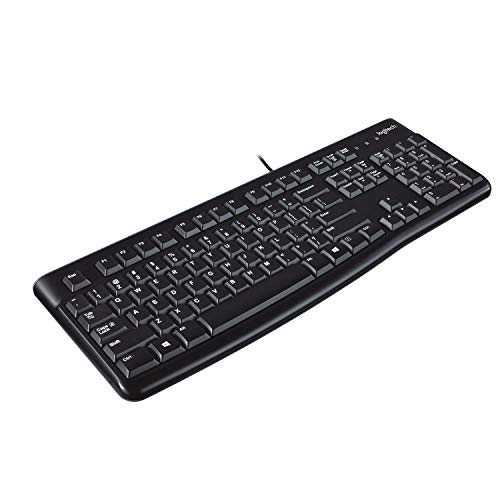 Confortable Le design de ce clavier filaire d'ordinateur créé une expérience de frappe confortable grâce aux touches fonctions-pleines et sa taille standard avec touches F et pavé numérique Facile à Installer et Utiliser Installation simple, branchez le clavier filaire via USB à votre PC ou ordinateur portable et utilisez-le tout de suite sans besoin d'installer de logiciel Compatibilité Ce clavier externe est compatible avec Windows 7, 8, 10 ou plus récent, et c'est un partenaire durable et fiable pour votre bureau à la maison ou au travail Anti-Eclaboussures Ce clavier durable avec design étanche(2), touches anti-effacement et pieds réglables et robustes avec hauteur ajustable, font que ce clavier basique soit fait pour durer Passez au Clavier Sans Fil K270 de Logitech Expérimentez la liberté du sans fil avec le K270, avec pile durée de 2 ans, simple plug-and-play, connexion sans fil fiable et sans problème