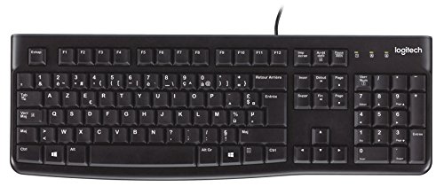 Un Design Etanche Le clavier K120 est étanche, ce qui le protègera des éclaboussures et autres accidents du quotidien qui peuvent nuire à votre matériel informatique Connexion USB Prête à l’Emploi L'installation est un jeu d'enfant. Il suffit de le brancher sur un port USB de l'ordinateur de bureau ou portable pour pouvoir l'utiliser immédiatement Un Design Ultra-Fin et des Touches Durables Son profil ultra-plat offre une position plus naturelle, et ses touches durables font de ce clavier un outil non seulement élégant mais aussi durable Frappe Confortable et Silencieuse Vous bénéficiez d'une expérience de frappe confortable et silencieuse grâce aux touches plates presque insonores Barre d’Espacement Incurvée La barre incurvée de ce clavier Logitech USB permet une position des mains plus naturelle et pour un meilleur confort de frappe L'expertise de Logitech Le spécialiste des souris et claviers pour votre ordinateur PC ou Mac, filaires, sans fil, Bluetooth ou mini, pour Apple ou Windows