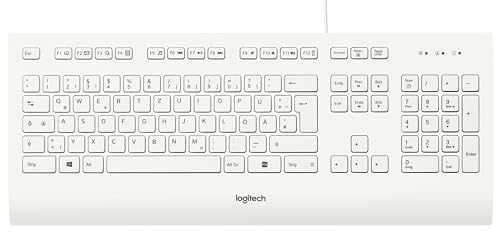 Conception Résistante aux Eclaboussures Châssis renforcé, touches conçues pour supporter jusqu'à 10 millions de frappes, impression des touches de haute qualité, rembourrage et revêtement anti-UV Disposition de Clavier de Taille Standard avec Touches de Raccourci Avec son repose-poignets et ses touches quasi-silencieuses, ultra-plates et souples à la saisie, il offre un confort exceptionnel Coque Renforcée Protégez votre investissement de dégâts causés par des incidents ordinaires tels qu'une tasse de café renversée, prêt à l'emploi grâce à la connexion USB, aucun logiciel nécessaire Touches Quasi-Silencieuses Ultra-Plates et Souples à la Saisie Disposition des touches standard et touches de raccourci avec tous les outils de commande de l'ordinateur Centre de Témoin Lumineux Un témoin lumineux indique le mode de frappe utilisé (verrouillage numérique et des majuscules, et défilement) L'expertise de Logitech Le spécialiste des souris et claviers pour votre ordinateur PC ou Mac, filaires, sans fil, Bluetooth ou mini, pour Apple ou Windows Pour un Bureau sans Encombrement, Optez pour le Clavier Logitech K280e for Business Une connexion sans fil fiable et une souris grand format avec un revêtement en caoutchouc Configuration requise Ordinateur Windows Windows XP, Windows Vista, Windows 7, Windows 8, Windows 10, Port USB. Ordinateur Linux Noyau Linux 2.6 ou version ultérieure. Chrome OS