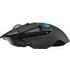G502 LightSpeed , Souris Gaming sans Fil 6 poids ajustables Roulette de défilement crantée 11 boutons programmables 16 000 PPP autonomie 60 heures
