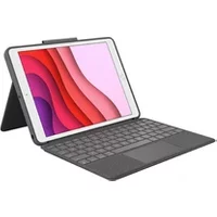 Étui clavier sans fil pour iPad pour 7e, 8e et 9e génération et iPad air 5 eme génération Modifiez des documents, parcourez les applications et créez des présentations avec une précision inégalée Combo Touch a réussi les tests de chute MIL STD 810g et offre une protection contre les chutes jusqu'à 1,20 mètre de hauteur. Grâce au Smart Connector, la connexion et l'activation du clavier se font instantanément