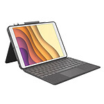 Le Combo Touch de Logitech permet de protéger votre Apple iPad (7e, 8e et 9e génération), iPad Air (3e génération) et iPad Pro 10,5 pouces tout en disposant de quatre modes d''utilisation Le mode saisie avec clavier à la verticale, le mode affichage en retirant le clavier, le mode dessin en déploy...