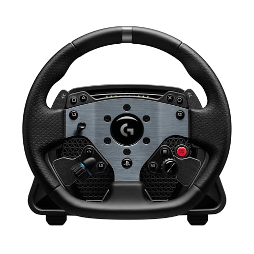 Direct Drive Découvrez une force de 11 Nm (max) de réalisme avec ce volant haute performance bénéficiez d'un contrôle supérieur et d'une connectivité instantanée pour une performance professionnelle améliorée Un réalisme de course inégalé Améliorez votre expérience de jeu grâce à la technologie TRUEFORCE pour un retour de force physique précis dans le jeu ressentez l'état de la route et les vibrations du moteur presque instantanément Palettes magnétiques de changement de vitesse les palettes magnétiques avec capteurs sans contact Hall-Effect et aimants tactiles séparés simulent avec précision une voiture de course pro Palettes à double embrayage Les palettes analogiques délivrent une réponse tactile parfaite pour de nombreuses fonctions de courses afin d’en tirer le meilleur parti en configuration double embrayage Affichage des paramètres OLED Ce volant pour PlayStation 5, PlayStation 4 et PC est équipé d'un affichage OLED intégré qui permet de configurer à la volée les paramètres importants sur cinq profils de course différents Système de fixation ultra-robuste Il permet aux pilotes de bureau de monter et détacher facilement le volant en conservant les trous pour l'installation d'un siège de course ou d'un simulateur Disposition intuitive des boutons La disposition des boutons, conçue par des professionnels, place les boutons et les cadrans précisément là où les pilotes en ont besoin, créant ainsi une orientation fluide du pouce, ce qui permet de se concentrer sur la route plutôt que sur le volant (1) Compatible avec la plupart des jeux de course sur PS5, PS4 et PC, dont certains titres spécialement conçus pour TRUEFORCE.