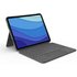Trackpad Click Anywhere, alimenté par Smart Connector, pour un contrôle et une précision fiables dans les applicationsClavier rétroéclairé de type ordinateur portable avec une rangée complète de touches de raccourcis iPadOSClavier amovible et support réglable pour la saisie, le dessin, l’affichage et la lectureAlimentation et couplage en un clic avec Smart ConnectorProtection des coins, face avant et face arrière pour iPadChargez Apple Pencil avec l'étuiLogitech Combo Touch for iPad Pro 11 inch (1st, 2nd, and 3rd generation), AZERTY, Français,