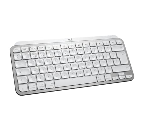 Mastered pour Mac MX Keys Mini pour Mac est optimisé pour macOS, iPadOS (2) et iOS (2) et comprend un clavier conçu pour Mac pour une productivité maximale Conçu pour Mac compatible avec les modèles Apple MacBook Pro, MacBook Air, iMac et iPad Stroke parfait grâce aux touches intelligentes (1) tapez sur des touches adaptées au bout de vos doigts, avec la dictée voix texte (4), les touches Mic Mute Activation du micro et Emoji Taille compacte, puissante une disposition conçue pour une précision sans effort, avec une forme minimaliste pour un clavier ergonomique portable qui peut vous accompagner partout où vous travaillez Éclairage intelligent le sans fil Logitech les touches rétroéclairées du clavier s'allument dès que vos mains s'approchent et s'adaptent automatiquement aux conditions d'éclairage changeantes Connectivité multi-Mac associez le clavier compact MX Keys Mini pour Mac à plusieurs ordinateurs Mac et iPad via Bluetooth Low Energy et passez facilement de l'un à l'autre Plusieurs ordinateurs, un seul flux associez le clavier sans fil fin à un MX Master 3 pour Mac ou à un MX Anywhere 3 pour Mac et tapez sur plusieurs ordinateurs ou ordinateurs portables en un seul flux de travail fluide (1) Rechargeable par USB C le clavier Bluetooth MX Keys Mini pour Mac reste alimenté jusqu'à 10 jours lorsqu'il est complètement chargé ou jusqu'à 5 mois avec le rétroéclairage éteint (3)