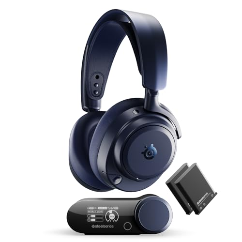 HI-RES AUDIO WIRELESS 96 kHz 24 bits - Certifié conforme aux normes les plus strictes en matière d'audio sans fil. Profitez d'un son haute fidélité avec moins de compression et plus de détails, le tout avec une faible latence, via la connectivité 2,4 GHz ou BLUETOOTH. | OMNIPLAY TOUS VOS SYSTÈMES, TOUS EN MÊME TEMPS - Connectez jusqu'à cinq appareils et passez d'un appareil à l'autre grâce à la compatibilité PC, PlayStation, Xbox, Switch et bien plus encore grâce à 3 ports USB, une entrée line-in et le BLUETOOTH. Mixez simulatément jusqu'à quatre sources audio, y compris PC, console et mobile. | ClearCast PRO MIC - Microphone omnidirectionnel à large bande passante pour une clarté vocale de niveau professionnel, avec système de réjection du bruit par IA intégré pour toutes les plateformes. Protège jusqu'à 96 du bruit de fond. | SUPPRESSION ACTIVE DU BRUIT - Bloquez jusqu'à 40 de bruit de fond en plus que la compétition* grâce à une puissance de traitement améliorée et au dernier algorithme ANC. *Testé en laboratoire indépendant par rapport aux principaux concurrents. (Oct 2025) | DRIVERS MAGNÉTIQUES EN NÉODYME HAUTE RÉSOLUTION - Réglage amélioré, inspiré de l'Arctis Nova Elite. Conçu pour la clarté avec la plage de fréquences étendue nécessaire pour prendre en charge la certification haute résolution. | CONTRÔLE AUDIO EN TEMPS RÉEL - Accédez instantanément aux paramètres de votre console ou de votre PC via l'application mobile Arctis ou le logiciel de bureau GG, ainsi que plus de 200 égaliseurs préréglés professionnels adaptés à votre jeu préféré. | BATTERIE ILLIMITÉE - La technologie Infinite Power System dispose de deux batteries pour ne jamais avoir à s'arrêter.. Chargez l'une via le GameHub tout en utilisant l'autre pour jouer.