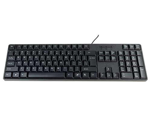 【DURABILITÉ ET CONFORT】 Ce clavier à membrane à l'apparence élégante est fabriqué à partir de matériaux de haute qualité, garantissant une durabilité à long terme. Sa conception ergonomique assure une frappe confortable, même pendant de longues heures de travail ou de divertissement. 【SANS SOUCI】 Grâce à la fonction Plug Play, le clavier est prêt à l'emploi immédiatement après la connexion, ce qui élimine le besoin de pilotes supplémentaires ou d'installation de logiciels. 【PAVÉ NUMÉRIQUE ET TOUCHES DE FONCTION】 Le pavé numérique supplémentaire facilite la saisie rapide et intuitive des chiffres, ce qui est inestimable pour ceux qui travaillent fréquemment avec des données numériques. 【COMPATIBILITÉ POLYVALENTE】 Le clavier est optimisé pour une utilisation avec les appareils Windows, Linux, Mac et Android, ce qui garantit un fonctionnement fluide et efficace. De plus, il prend en charge plusieurs langues, notamment l'anglais et le français, ce qui en fait un choix idéal pour les utilisateurs internationaux. 【COMPATIBILITÉ POLYVALENTE】 L'appareil est équipé d'une interface USB 3.0 moderne, assurant une communication rapide et stable avec l'ordinateur. Le clavier typerCLAW-PC100 est assorti d'une garantie d'un an.
