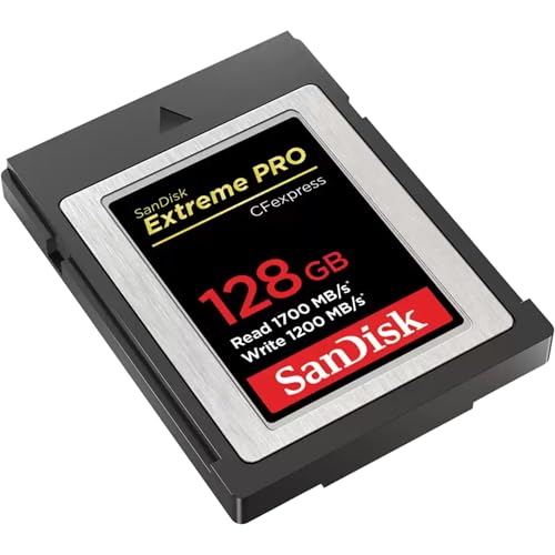 Plus rapide que les autres cartes l'enregistrement à haute vitesse et constant et l'efficacité accrue des flux de travail bien supérieure aux générations précédentes de cartes mémoire SanDisk sont le résultat de vitesses de lecture allant jusqu'à 1 700 mo s et de vitesses d'écriture allant jusqu'à 1 400 mo s Performance vidéo 4K fluide le format cfexpress saisit des vidéos 4K RAW avec une performance durable et une faible latence dans votre enregistrement vidéo Compatibilité XQD rétro-compatible avec certains appareils photo équipés d'une carte XQD et d'un micro logiciel compatible cfexpress, la carte cfexpress type B fait le lien entre les appareils existants avec la technologie de demain Récupération facile des fichiers avec le logiciel RescuePRO Deluxe la carte est fournie avec le logiciel de récupération de données RescuePRO Deluxe en téléchargement gratuit. Ce logiciel facilite la récupération des fichiers qui ont été effacés accidentellement (téléchargement requis). Confiance SanDisk est la marque mondiale que les amateurs et professionnels créatifs connaissent et à laquelle ils font confiance pour le contenu qui est important pour eux.