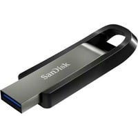 SanDisk Extreme Go 128 Go, Clé USB Argent Noir, USB 3.2 Gen 1 Ouvrez des contenus essentiels et déplacez-les rapidement pour respe