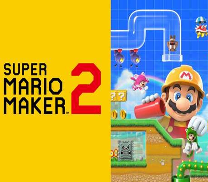 Faites-le à votre façon, jouez-le à votre façon. Mario fans du monde, unissez-vous! Vous pouvez désormais jouer, créer et partager * les parcours Super Mario ™ à défilement latéral de vos rêves dans le jeu Super Mario Maker ™ 2, disponible exclusivement sur la console Nintendo Switch ™! Plongez dans le mode histoire solo et jouez à des cours intégrés pour reconstruire le château de la princesse Peach. Faites vos propres cours, seuls ou ensemble. Et avec un abonnement Nintendo Switch Online *,...