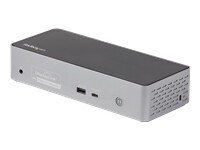 StarTech.com - Dock USB-C - Mini Dock avec Hub USB-C HDMI avec 1x USB Type-C 3x USB-A, Ethernet, Audio - Quadruple ecran DP HDMI 4K 60Hz