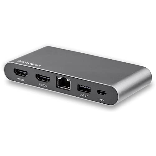 Créez un poste de travail haut de gamme sous Windows avec deux écrans HDMI configurables en 1080p ou 4K à 30 Hz Prend en charge l'accès réseau Gigabit Ethernet et 2 ports USB-A pour toutes vos connexions indispensables Technologie PD 3.0 100 W avec jusqu'à 85 W pour charger un ordinateur portable Comprend un câble hôte rallongé séparé d'un mètre pour une grande variété de configurations de bureau La technologie MST (multi-stream transport) prend en charge les écrans sans pilote