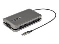 StarTech.com Adaptateur Multiport USB-C 6 en 1 - Mini Dock USB Type-C vers 4K 60Hz HDMI 2.0 - 100W Power Delivery Pass-trough - SD Micro SD - Hub Convertisseur - Win Mac Linux - 25cm (DKT31CSDHPD3) - Station d'accueil - USB-C - HDMI