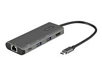 StarTech.com - Adaptateur Multiport USB-C - Mini Dock Type-C 10Gbps USB 3.1 Gen 2 - 4K 30Hz HDMI - 100W PD Pass Through - Hub USB - GbE RJ45