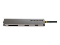 StarTech.com Adaptateur Multiport USB C - Video HDMI 4K 60Hz - Hub USB-A 5 Gbps a 3 Ports, 100W PD Pass-Through, GbE, SD Micro SD, Station d'Accueil Mini Dock, Cable 30cm (115B-USBC-MULTIPORT) - Station d'accueil - USB-C Thunderbolt 3 Thunderbolt 4 -