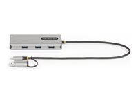 StarTech.com - Adaptateur Multiport USB-C avec Dongle USB-C vers USB-A, Double HDMI (4K30 1080p60Hz), 3x USB-A 5Gbps, Mini Station d'Accueil