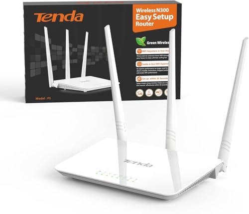Vitesse stable : Le taux de vitesse WiFi jusqu'à 300Mbps est idéal pour la musique en streaming, le téléchargement de photos, le chat vidéo, le streaming vidéo HD… 3 * 5dBi antennes: 3 * 5dBi antennes externes booste le signal WiFi à chaque coin de votre maison. Vous pouvez profiter de la couverture WiFi tout à la maison. Sécurité WiFi: Support du mécanisme de sécurité WPA, WPA2, WPA PSK/WPA2 PSK pour améliorer le niveau de sécurité. Contrôle de la bande passante: Le contrôle de bande passante basé sur IP permet aux administrateurs de détermine