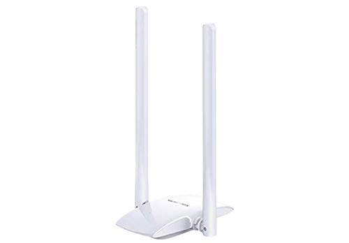 Fournit des connexions Wi-Fi rapides de 300 Mbps pour les appareils filaires. Deux antennes à gain élevé de 5 dBi offrent une meilleure performance de réception et de transmission. Avec 2 × 2 MIMO, les utilisateurs peuvent facilement accéder à la connexion sans fil haute vitesse. Compatible avec Windows 10 8.1 8 7 XP (32 64 bits).