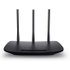 Routeur sans fil N 300Mbps 4 PORTS LAN 10/100 Mbps 1 port WAN 10/100 Mbps Bouton Quick Setup Security 3 antennes omnidirectionnelles fixes 3 dBi Idéale pour les applications gourmandes en bande passante ou sensibles aux interruptions telles que le streaming de vidéos HD, le jeu en réseau ou encore la téléphonie IP Technologie 3T3R MIMO Design élancé, peut être monté au mur ou placé à l’horizontale ...
