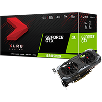 Carte graphique PNY GTX 1660 SUPER XLR8 OC GTX1660S/6Go/HDMI/DP/DVI