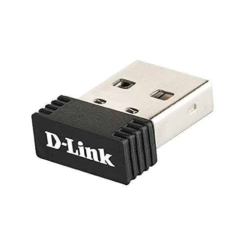 Description du produit: D Link DWA 121 Type de produit: Pico clé USB Bande de fréquence: De 2,4 GHz à 2,4835 GHz Antenne: Antenne intégrée Dimensions: 18,6 x 14,3 x 6,1 mm Garantie du fabricant: 2 ans