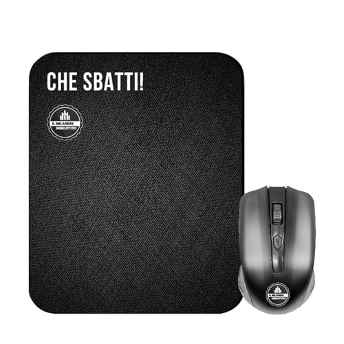 TAAAC, EN OFFICE le kit de bureau Milanese est pour ceux qui n'ont pas de temps à perdre et facture 7 7-24 24. En effet, il vous offre non seulement une souris ultra confortable, mais aussi un tapis pour l'utiliser avec une efficacité maximale. Soyez serein Une souris sans chocs vous ne vous stressez pas au PC il y a une souris qui n'a pas besoin de fils pour être connectée. Il suffit de brancher le récepteur sans fil USB-A pratique et le tour est joué. En plus des deux touches classiques pour cliquer sur le contenu et la molette pour faire défiler les pages, vous trouverez un bouton supplémentaire pour régler la vitesse de mouvement du curseur. Vous pouvez ainsi travailler au maximum et être prêt pour l'apéritif en darsena Ce tapis est également confortable vous pouvez travailler sur votre PC en toute sécurité tout le temps que vous voulez et l'optimiser pour la pause déjeuner sans claquer Tapis de travail le tapis antidérapant assure des mouvements fluides mais sans exagération. Cela signifie que votre souris se déplacera facilement sur la surface mais le tapis restera fermement sur la table. Il est également très facile à nettoyer… mais en week-end, je me recommande