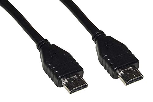 Câble ultra haute vitesse HDMI, prend en charge une résolution maximale de 8 Kx10 K 60 Hz Pour une utilisation sur Playstation, Xbox, TV, Home Cinéma, ordinateur, ordinateur portable 1,5 m Couleur noir Câble blindé pour la protection contre les interférences électromagnétiques (EMI) et les interférences radio (RFI)