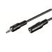 Ewent EW 220200 030 N P. Connecteur 1: 3,5mm Connecteur 2: 3,5mm Longueur de câble: 3 m Couleur du produit: Noir
