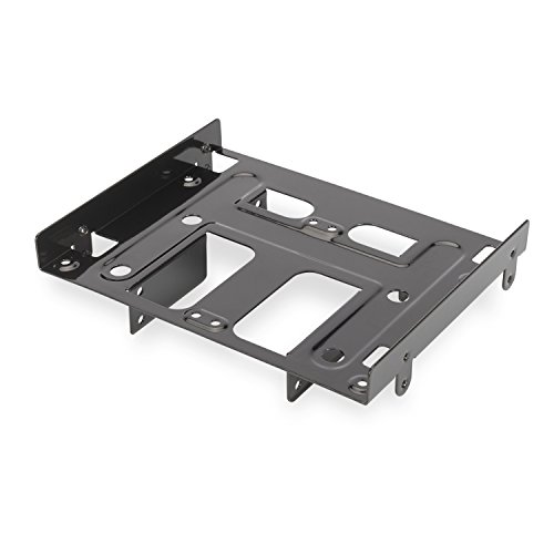 Installe jusqu'à quatre HDD SSD 2.5 pouces dans un slot boîtier PC 5.25 pouces Installe un disque dur 3.5 pouces et deux HDD SSD 2.5 dans un emplacement boîtier PC 5.25 pouces Compatible avec n'importe quel HDD SSD OCZ, Samsung, Seagate, Corsair, Kingston, Crucial, Sandisk, ADATA super talent, Transcend 2.5 et 3.5 pouces