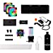 Transformez votre PC en oeuvre d’art : Le kit complet de refroidissement personnalisé rigide Hydro X Series RGB offre à votre système Kit complet prêt à l’emploi : Fournit tout le nécessaire pour créer un système de refroidissement pour processeur complet, y compris des outils de pliage de tube (source de chaleur non incluse) Optimisez les performances de votre système : Bénéficiez d’un refroidissement pour processeur de pointe incroyablement discret, intelligemment contrôlé par le capteur de température inclus Installation et configuration log