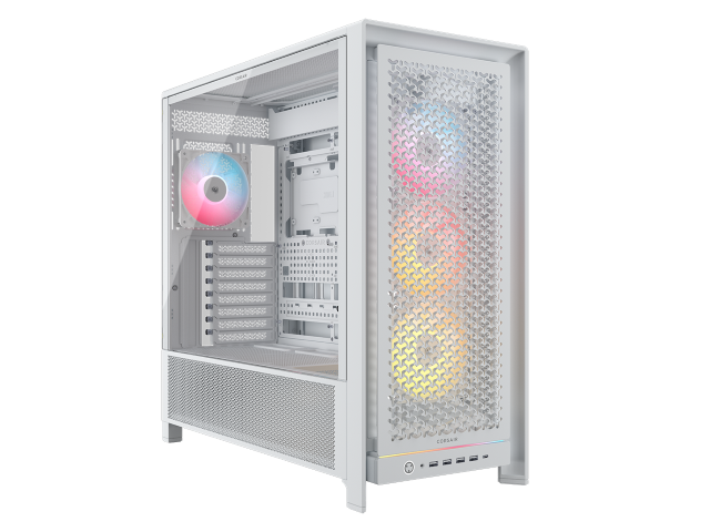 Boîtier PC Corsair Frame 5000D RS ARGB Blanc - MT Sans Alim E-ATX