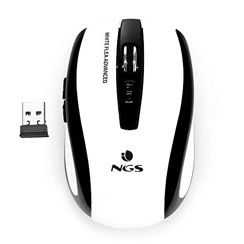 Souris optique sans fil RF 2,4 Ghz avec récepteur nano USB et portée jusqu'à 10 mètres. Il dispose de 5 boutons pour faciliter la recherche sur le Web et d'une molette de défilement. Bouton de changement de résolution intégré 800 1600 dpi. Design attrayant avec ergonomie pour les droitiers, finition «rubber coating» et taille moyenne idéale pour les ordinateurs de bureau et portables. Fonction Plug Play permet de se connecter à l’ordinateur immédiatement et simplement sans logiciel particulier.