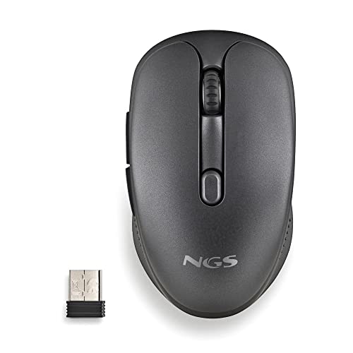 Souris sans fil rechargeable avec boutons silencieux. Capteur optique et connexion 2,4 Ghz pour un contrôle efficace. Dispose d'un capteur haute performance avec DPI ajustable. 800 1200 1600 Equipé d'une batterie Lithium rechargeable qui se recharge facilement grâce au cordon micro USB (fourni). Inclut une roulette anti sueur en caoutchouc et 5 boutons.