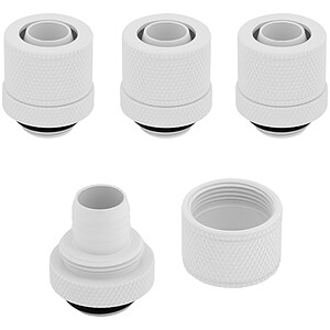 Corsair Hydro X Series XF Embout à compression Blanc (x 4)