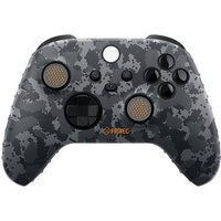 Kit Accessoire personnalisé Just For Games pour manette Xbox One Xbox Series X et S Camo Noir et Gris