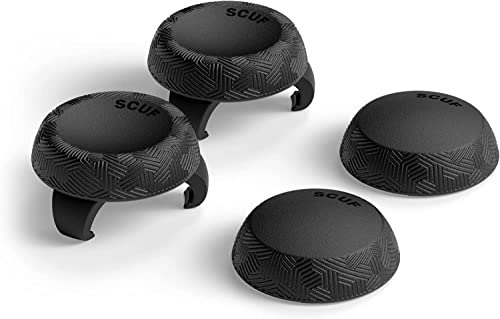 Compatible avec les manettes les plus courantes Les Grips de Joystick universels fonctionnent sur la plupart des manettes dont la PlayStatioin Dual Sense, la Xbox Core pour Series X S, Nintendo Switch Pro et toutes les manettes SCUF Jouez avec des grips de joysticks améliorés, afin d'améliorer votre confort et de réduire la tension dans vos mains Choisissez parmi différentes hauteurs, formes, surfaces et couleurs pour obtenir la manette que vous voulez, tant pour la forme que pour la fonction Correspond à la plupart des manettes de jeu, y compris la PlayStation DualSense, la Xbox Core, la Nintendo Switch Pro et toutes les manettes SCUF