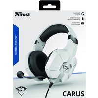 Micro casque Gaming filaire Trust GXT 323W Carus Blanc pour PS4 PS5
