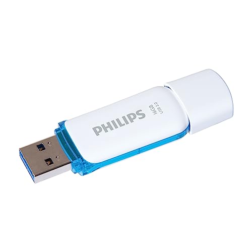 Avec 16 Go de mémoire, vous avez assez de capacité pour stocker plus de 4.500 de vos photos préférées ou 2.800 fichiers de musique MP3* , *) Basé sur des photos compressées en jpg 10MP et des fichiers MP3 de 3 minutes (256kp s, taille 5,7 Mo). Transfert de données avec Super Speed USB 3.0 la clé USB Snow Philips est un support rapide et fiable qui vous permet de lire et d'écrire tous vos fichiers préférés, comme les photos et les fichiers musicaux, grâce à un taux de transfert de données très rapide. Un indicateur LED pratique vous indique si le lecteur est correctement connecté et s'il fonctionne correctement. Le voyant clignote lors de la copie. Une mémoire compacte au format de poche qui vous permet d'emporter partout votre musique, vos vidéos et vos photos préférées. Avec capuchon pour protéger le port USB. Pendant l'utilisation, le capuchon peut être simplement placé à l'arrière du lecteur flash. Y compris un œillet pratique pour l'attacher à un porte-clés. Livraison Philips Snow Super Speed clé USB 3.0 Flash Drive 16 Go, rétrocompatible avec USB 2.0, vitesse de transfert jusqu'à 100 Mo s, USB 3.0 également connu sous USB 3.1 Gen 1 USB 3.2 Gen 1x1