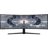 Ecran QLED incurvé 49 32:9 DWQHD 5120 x 1440 pixels / Taux de rafraîchissement 240 Hz / Courbure 1000R HDR1000 / Taux de contraste 2500:1 Temps de réponse 1 ms