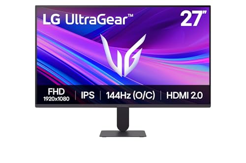 Plongez dans le gaming en Full HD avec le moniteur LG UltraGear 27G411A-B de 27 ! Contraste 1500 1 pour des couleurs éclatantes et des noirs profonds. L'expérience immersive dont vous avez besoin. Dominez le jeu avec un temps de réponse 5ms MBR et un taux de rafraîchissement de 144Hz pour des performances inégalées. Gagnez en réactivité, vivez l'action en toute fluidité. La technologie AMD FreeSync synchronise la fréquence de rafraîchissement du moniteur avec celle de votre carte graphique. Ainsi, les saccades, tremblements ou déchirures d’image sont réduites pour des taux de rafraîchissement inférieurs à 144 Hz pour une expérience gaming précise et fluide. La compatibilité avec G-SYNC supprime les déchirures d'écran et minimise les saccades pour une expérience de jeu plus fluide et plus rapide. La prise en charge de l'HDR 10 offre un contraste dynamique et des couleurs haute fidélité pour une meilleure immersion